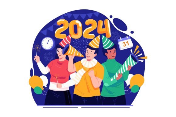 Capturing Celebration: The Power of New Year Illustration