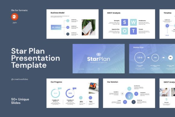 Elevate Your Presentation with the Start PowerPoint Template