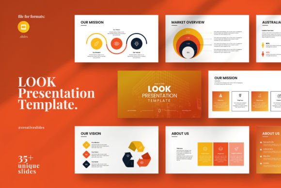 Elevating Presentation Design: A Closer Look at the Look Google Slides Template