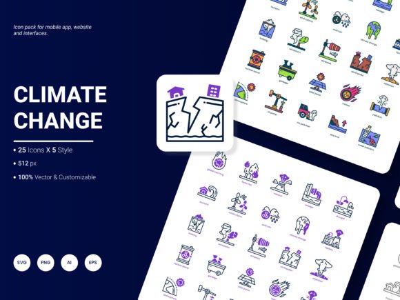 The Climate Change Icon Pack: A Visual Toolkit for Modern Communication