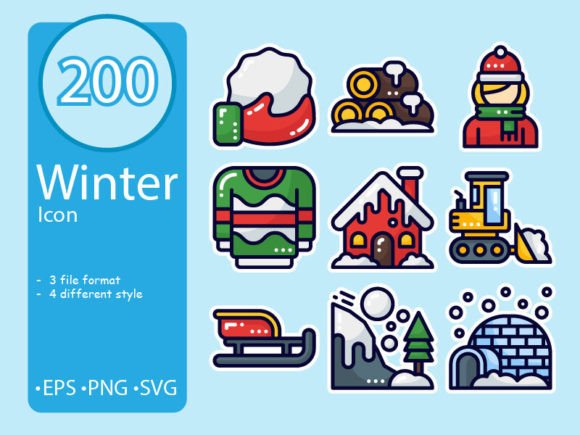 The Complete Guide to the Winter Icon Set