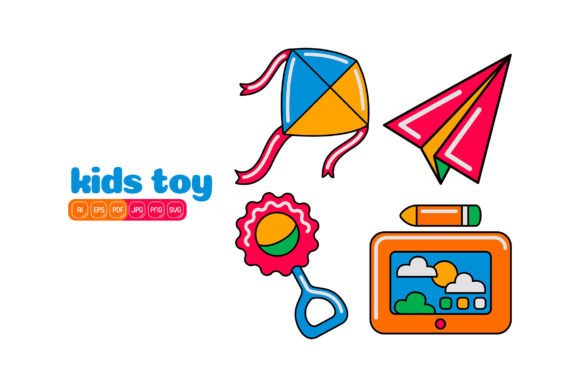 Unlocking Creative Potential with a Kids Toy Vector Pack