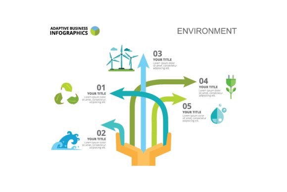 Visualizing Growth: Development Concept Info Graphics